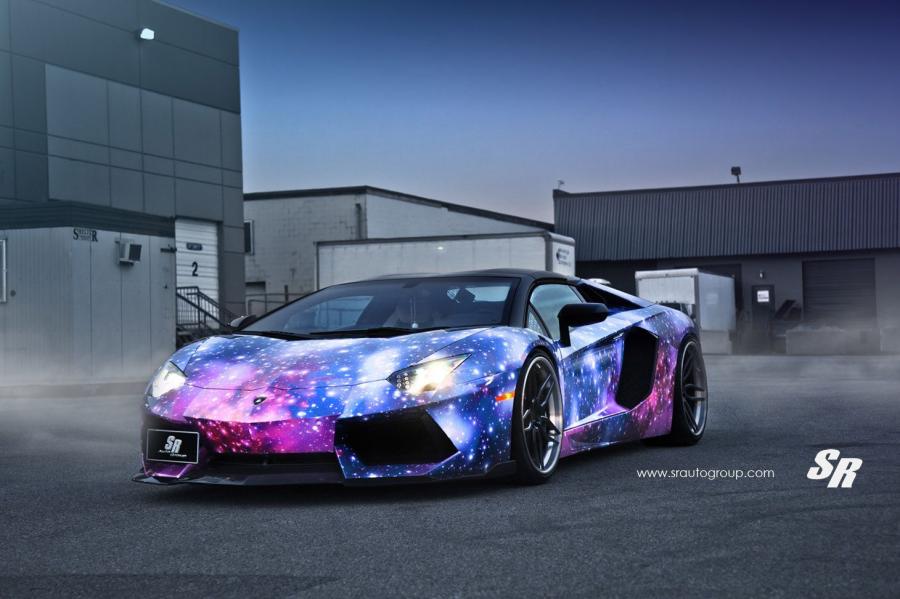 Lamborghini Aventador Roadster Galaxy by DXSC and SR Auto Group '2014